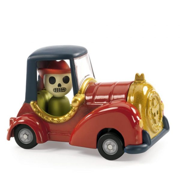 Crazy Motors Red Skull