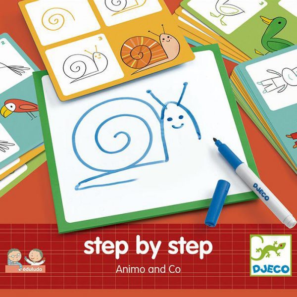 Eduludo Step by step Animals and Co