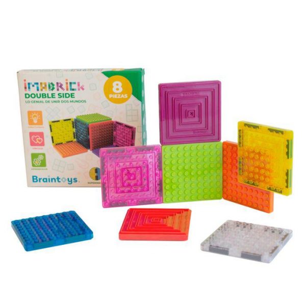 Imabrick 8 piezas doble cara