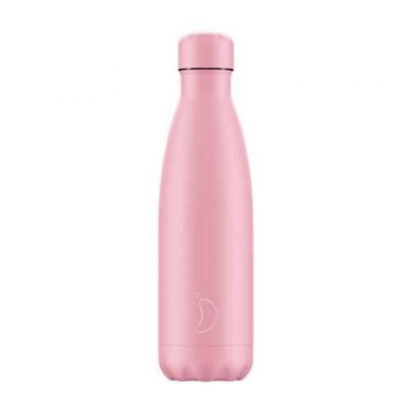 BOTELLA CHILLYS PASTEL ROSA TOTAL 500 ml