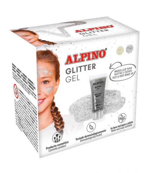 GLITTER PLATA PURPURINA