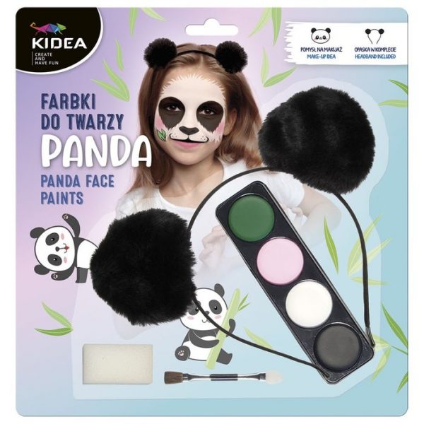 SER DE MAQUILLAJE CON DIADMA PANDA