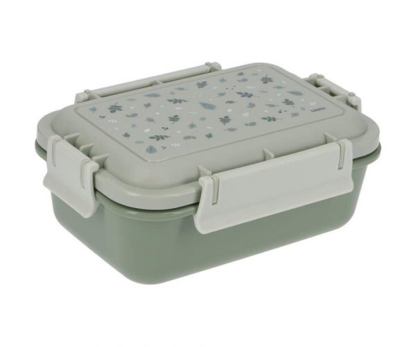 CAJA ALMUERZO BENTO LEAVES SAGE