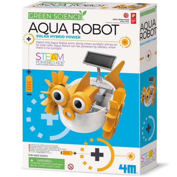 GREEN SCIENCE ROBOT SOLAR Y DE AGUA