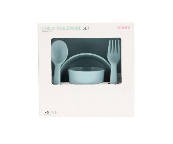 VAJILLA INFANTIL LIGHT BLUE