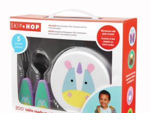 VAJILLA INFANTIL UNICORNIO 