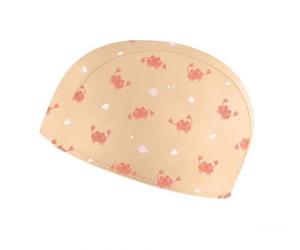 GORRO NATACION INFANTIL CRAB CORAL
