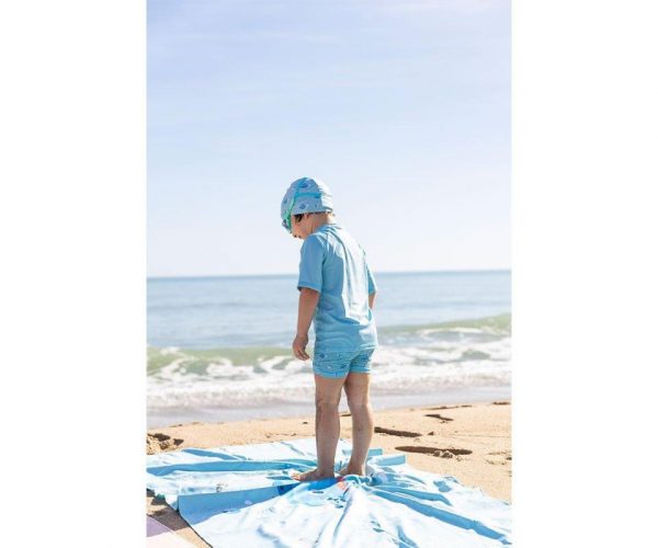 GORRO NATACION INFANTIL CRAB CORAL