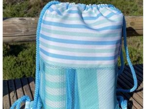 MOCHILA SACO SUMMER AZUL 