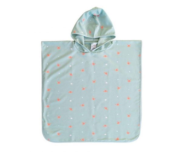 PONCHO DE PLAYA CRAB SAGE