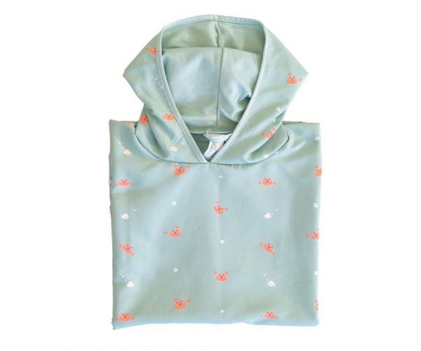 PONCHO DE PLAYA CRAB SAGE