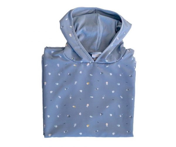 PONCHO DE PLAYA FISHES
