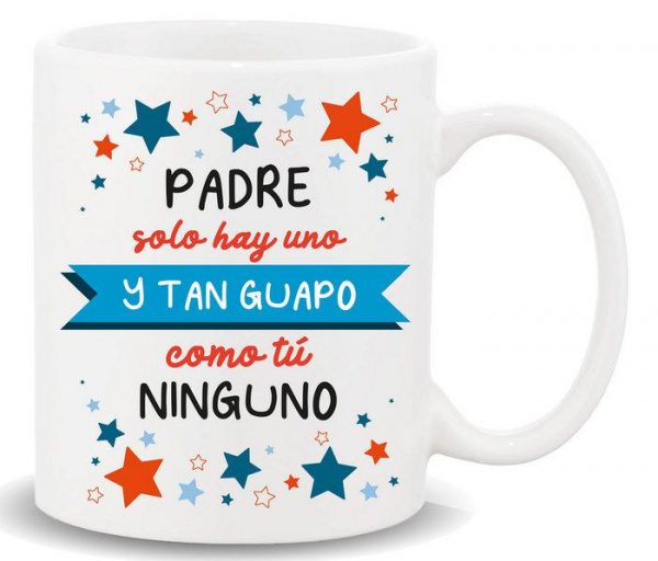 TAZA PADRE SOLO HAY UNO