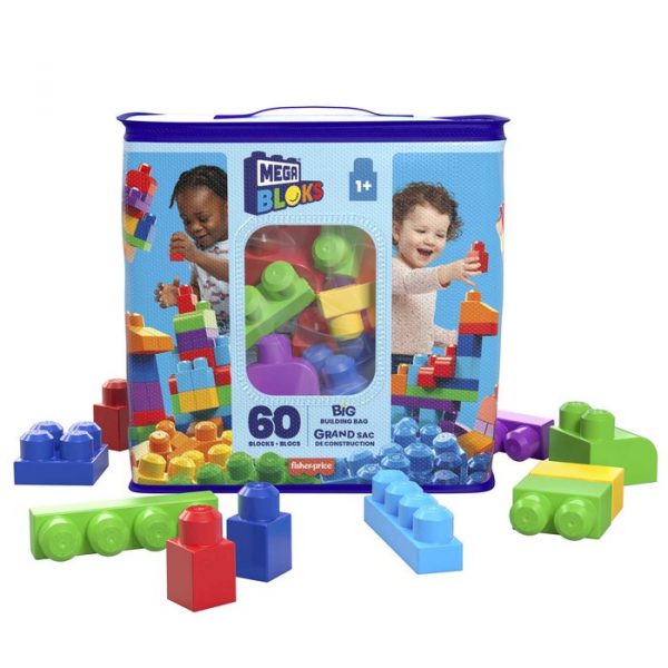 BOLSA MEGA BLOCKS 60 PIEZAS