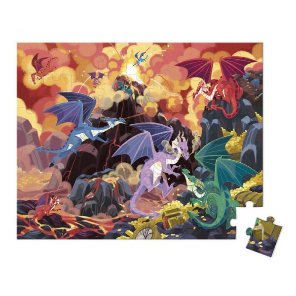 PUZLE TIERRA DE DRAGONES 54 PIEZAS