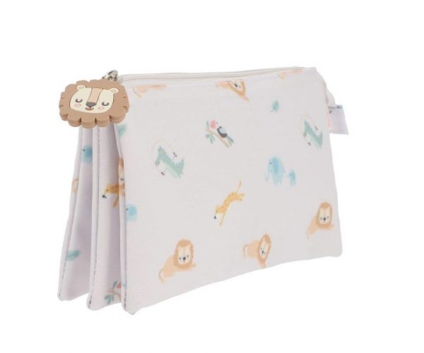 ESTUCHE CON 3 COMPARTIMENTOS SAVANNAH