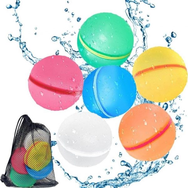 GLOBOS DE AGUA CLASSIC TRANSLÚCIDOS  6 ud  bolsa d