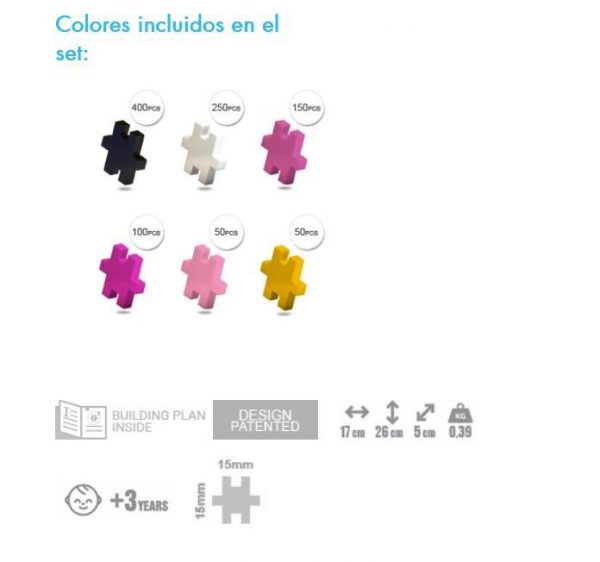 MELI Minis Tematic 3en1 PONI