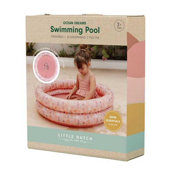 PISCINA 80 CM OCEAN DREAMS ROSA