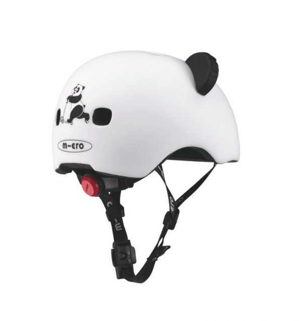 CASCO PANDA 3D talla S luz LED  Nuevo