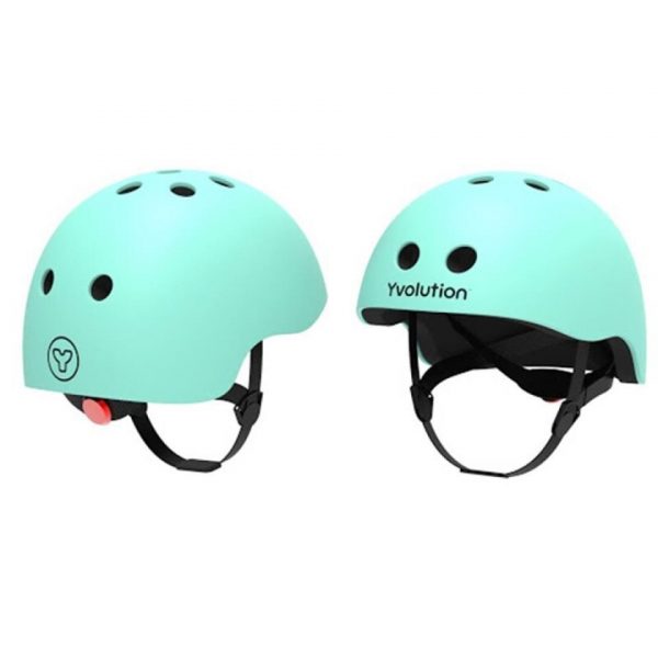 CASCO VERDE AGUA YVOLUTION TALLA S