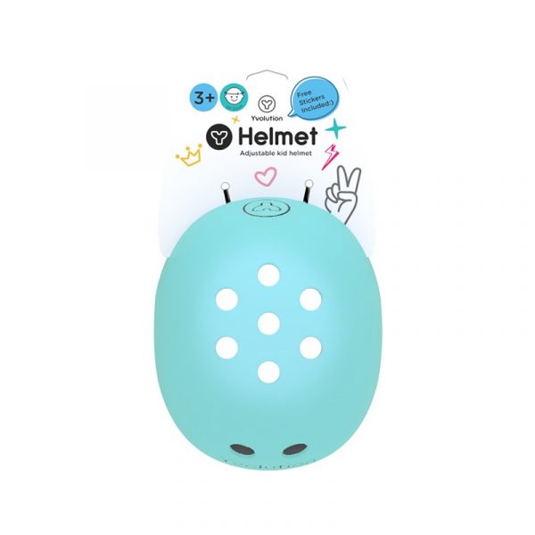CASCO VERDE AGUA YVOLUTION TALLA S