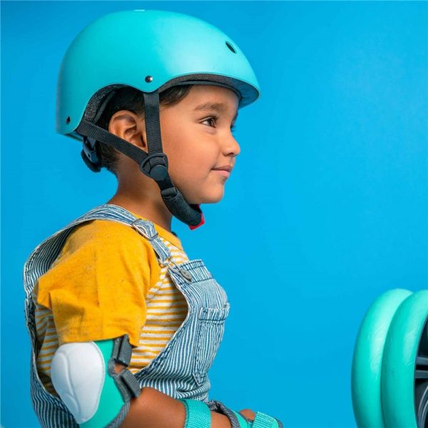 CASCO VERDE AGUA YVOLUTION TALLA S