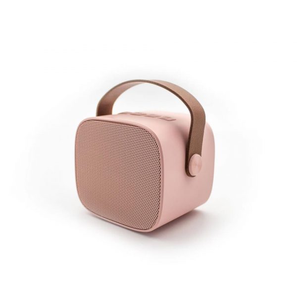 KARAOKE-ALTAVOZ BLUETOOTH CON MICROFONO ROSA