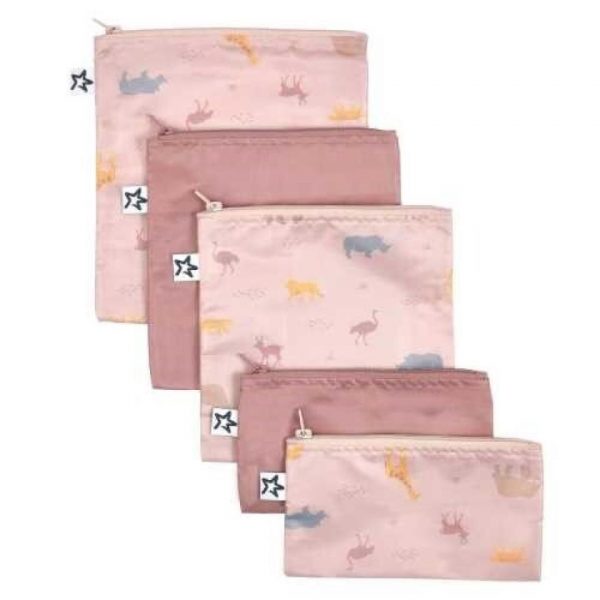 PACK 5 BOLSAS SNACK PETIT SAFARI