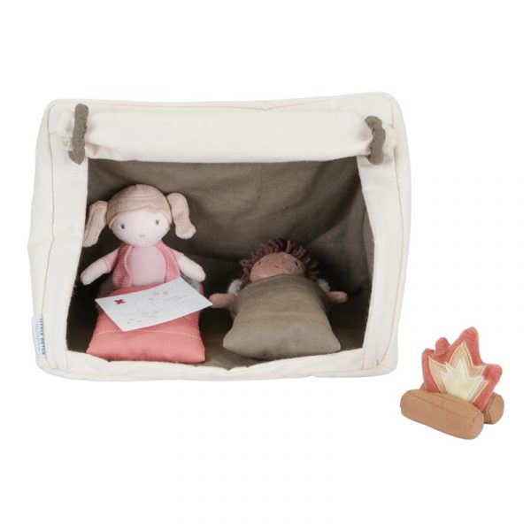 PLAYSET  CAMPING  CON MUÑECO LITTLE DUTC
