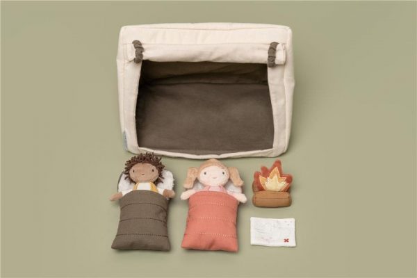 PLAYSET  CAMPING  CON MUÑECO LITTLE DUTC