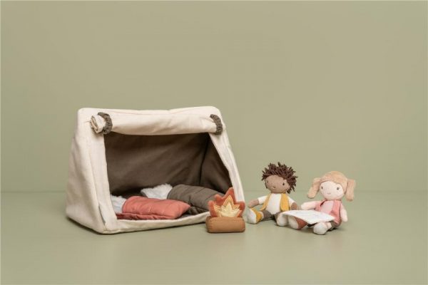 PLAYSET  CAMPING  CON MUÑECO LITTLE DUTC