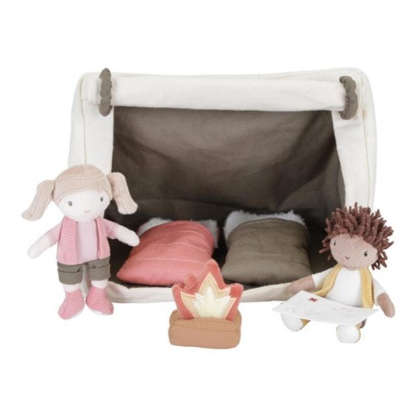 PLAYSET  CAMPING  CON MUÑECO LITTLE DUTC