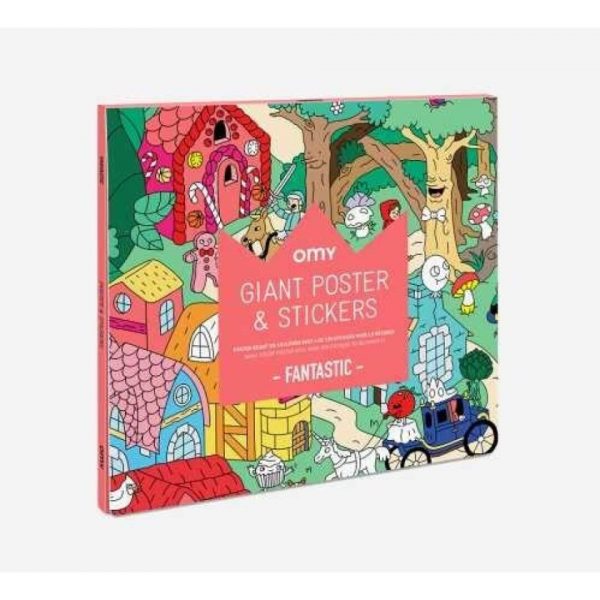 POSTER XL OMY FANTASTIC   PEGATINAS
