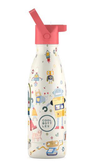 THE KIDS BOTTLE MESSY ROBOTS 350ML