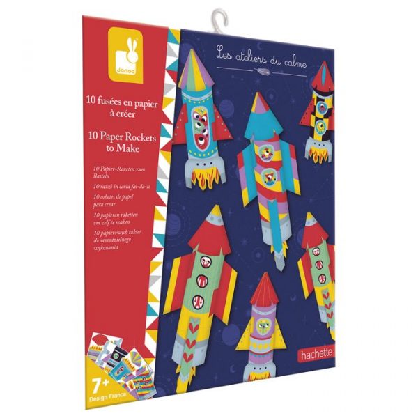 10 COHETES DE PAPEL PARA CREAR