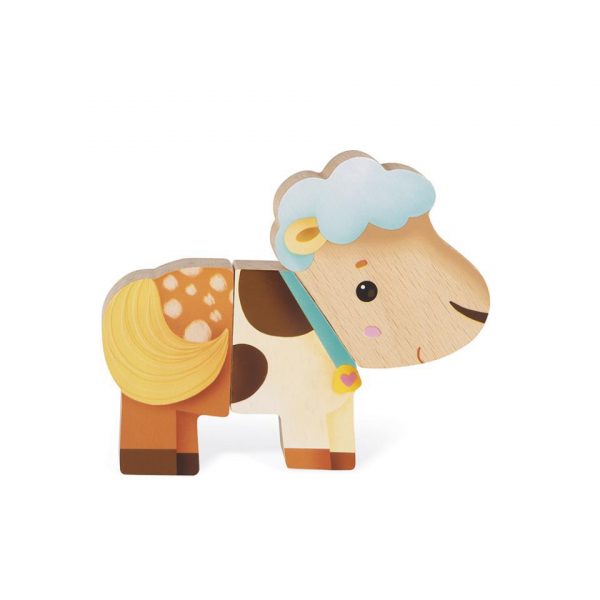 3 ANIMALES DIVERTIDOS MAGNETICOS GRANJA