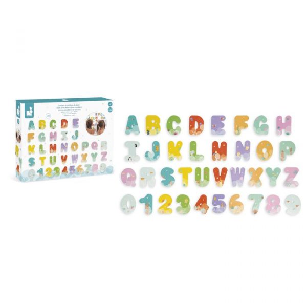 LETRAS Y NUMEROS PARA EL BAÑO