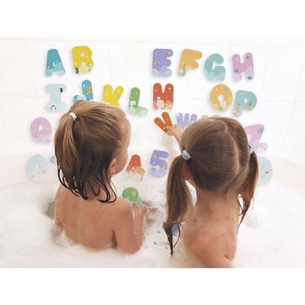 LETRAS Y NUMEROS PARA EL BAÑO