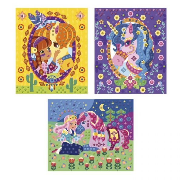 MOSAICOS PONIS Y UNICORNIOS