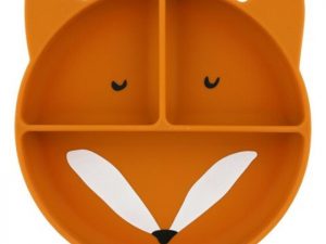PLATO DE SILICONA CON VENTOSA FOX