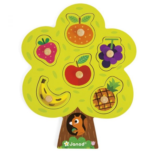 PUZLE ENCAJABLE ¨ÁRBOL GOLOSO¨