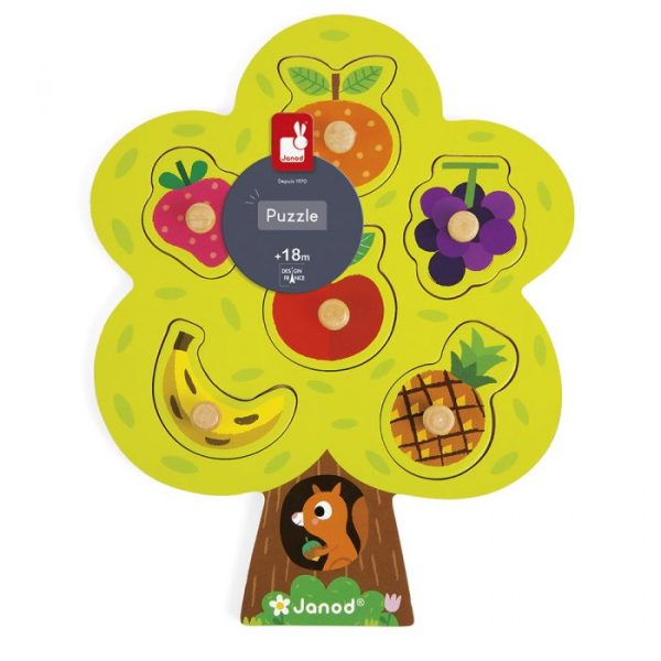PUZLE ENCAJABLE ¨ÁRBOL GOLOSO¨