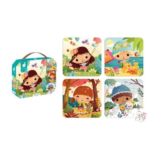 4 PUZZLES LAS 4 ESTACIONES