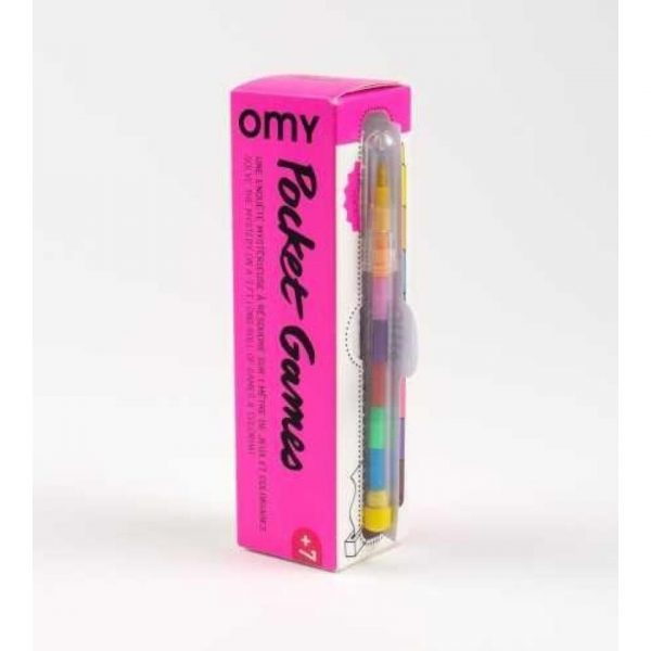 JUEGO DE BOLSILLO OMY PARA COLOREAR MAGIC   8 PINT