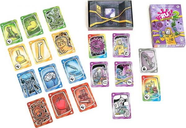 JUEGO DE CARTAS VIRUS 2