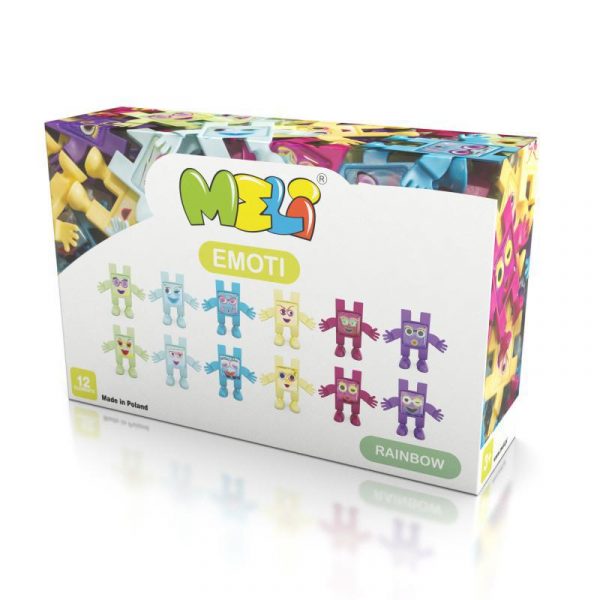 MELI Emoti Rainbow 12pcs