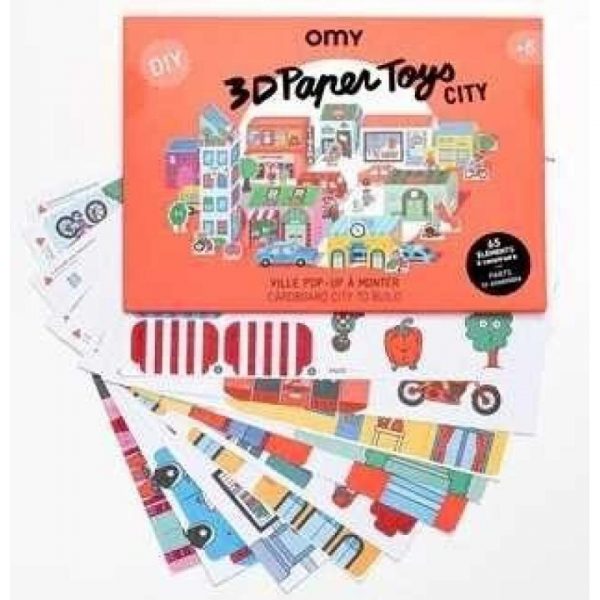PAPER TOYS 3D CITY