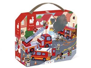 PUZLE BOMBEROS - 24 PZAS