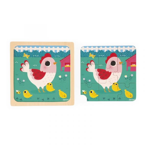 PUZLE LA GALLINA HENRIETTE